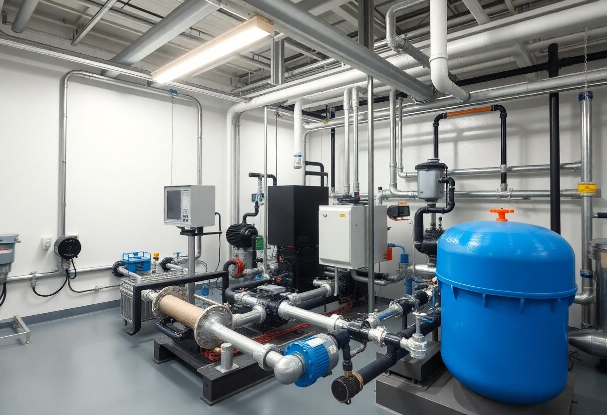 Instalações de tratamento e controle ambiental