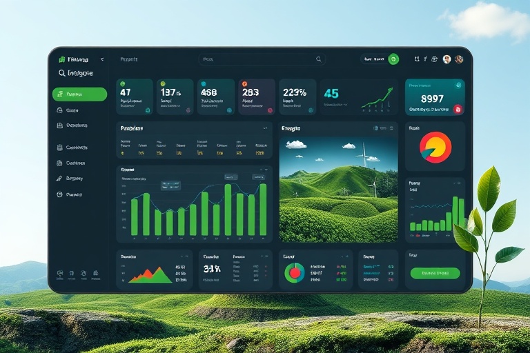 Plataforma fintech sustentável